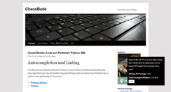 Desktop Screenshot of chaosbude.com